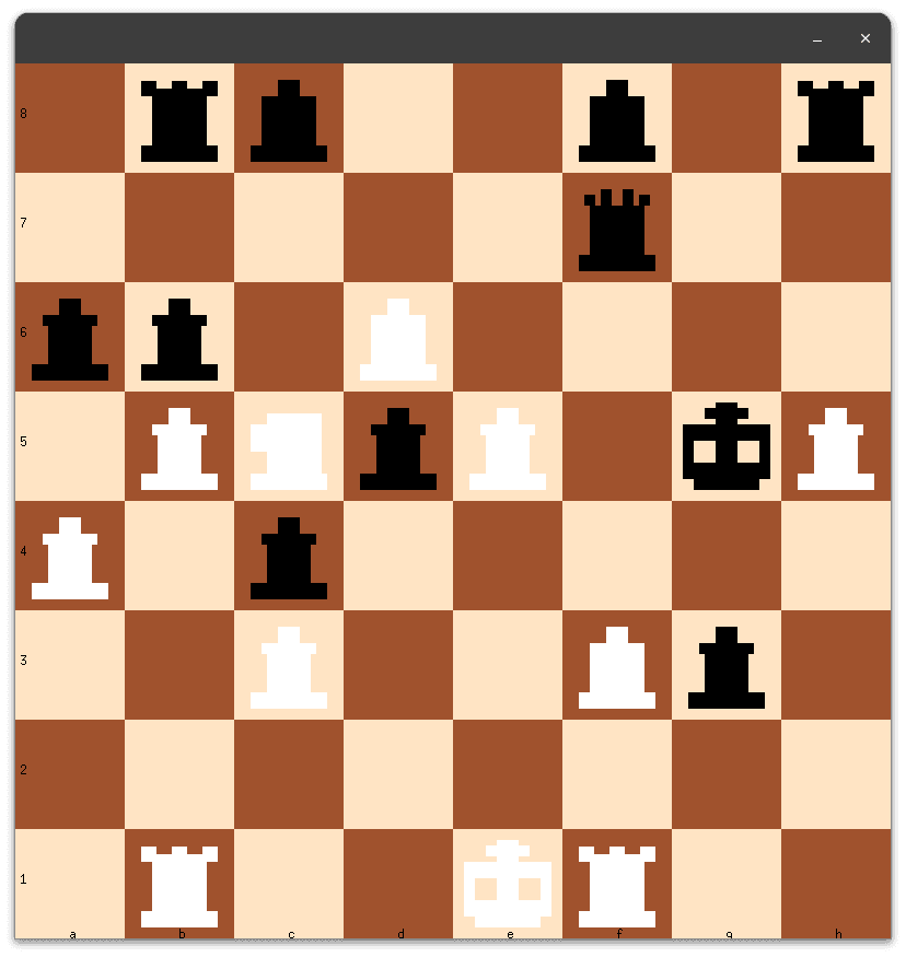 Original XWindow Chess Game